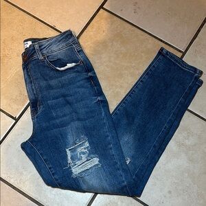 Wax Jean collection skinny distressed Jean size 5/27‎
